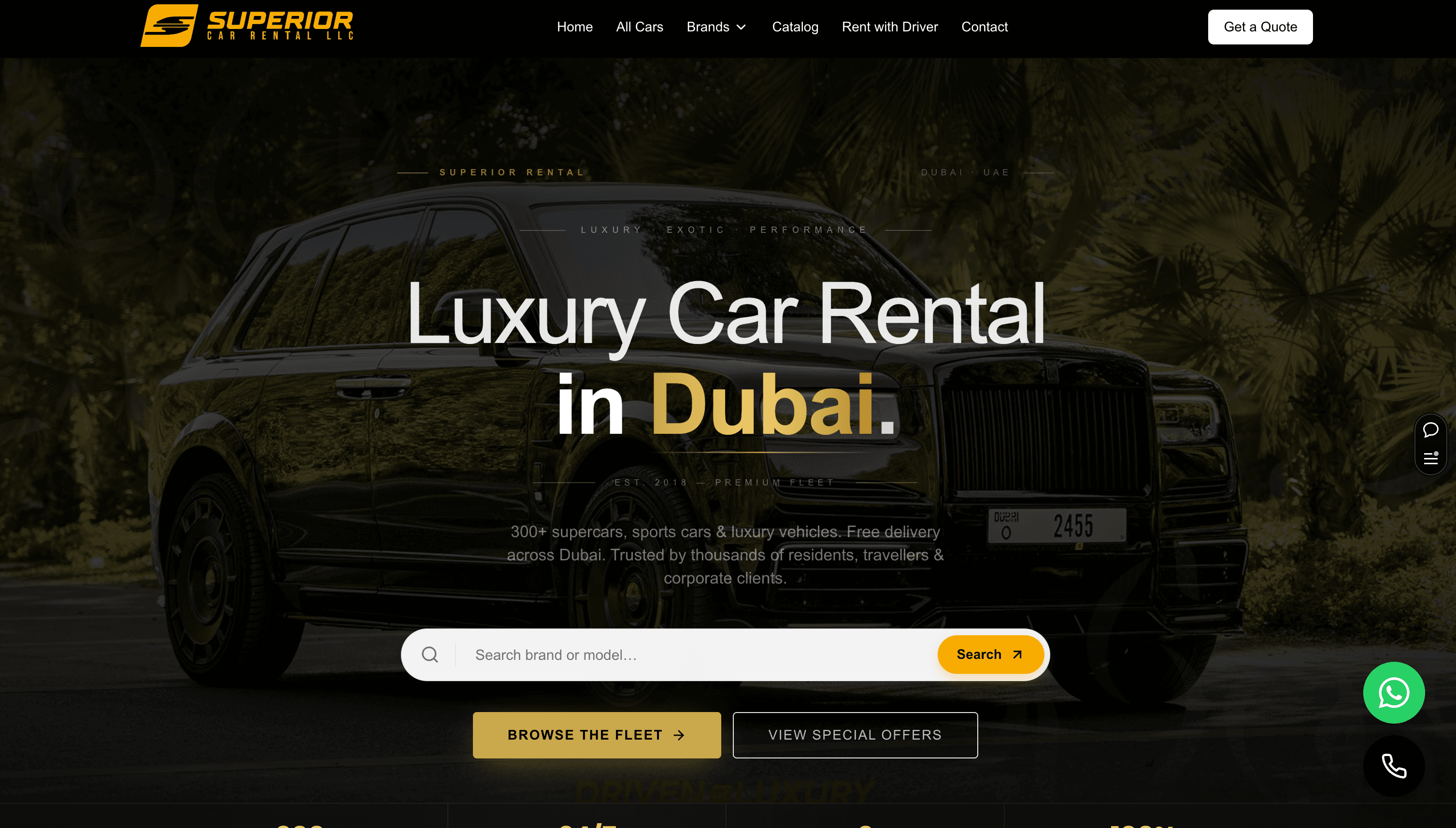 Superior website preview